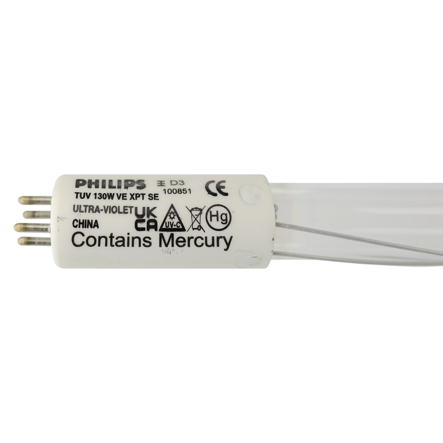 Lampe Philips TÜV XPT 130W 4P-SE Amalgamsockel E AM verpackt
