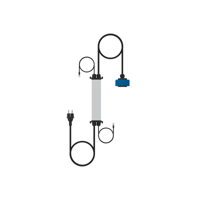 Elektrik Blue Lagoon Saltwater UV-C 40 W kurz
