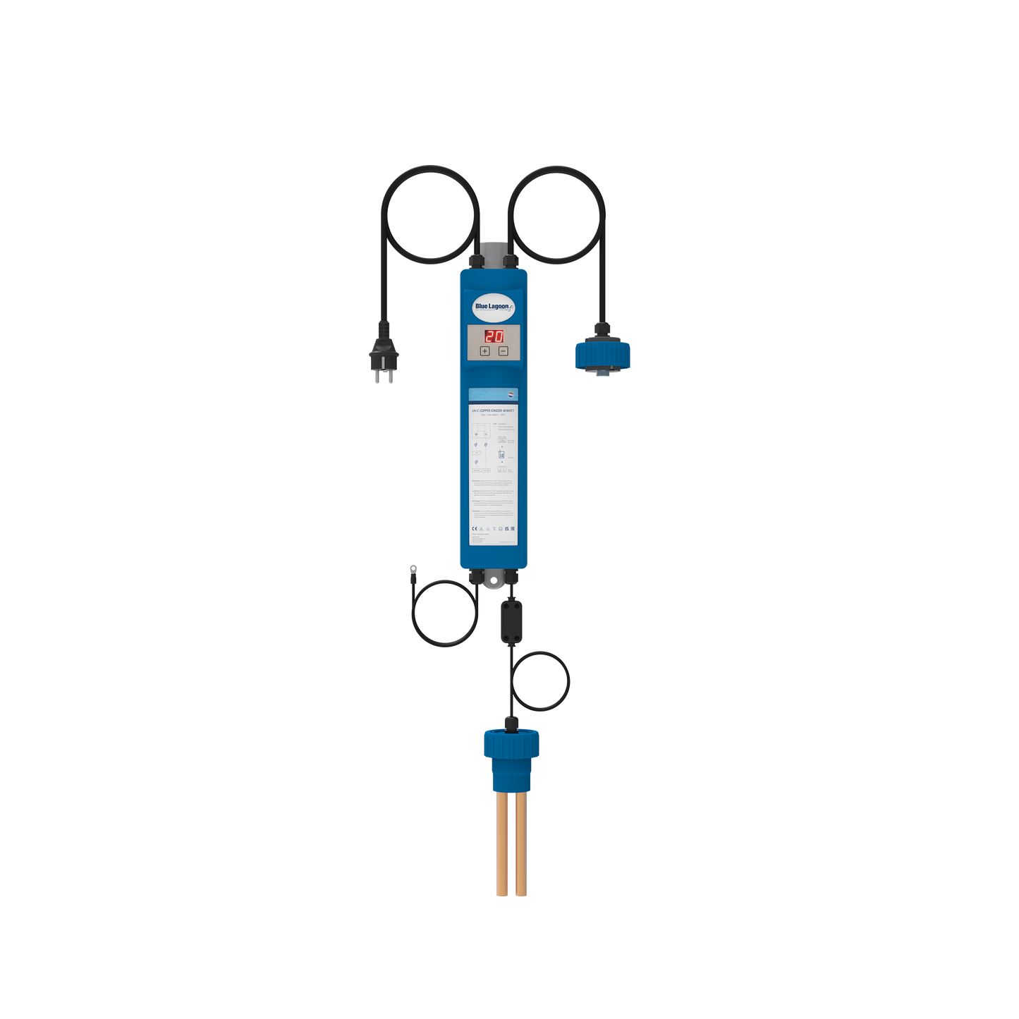 Elektrik Blue Lagoon UV-C Ionisator 40 W